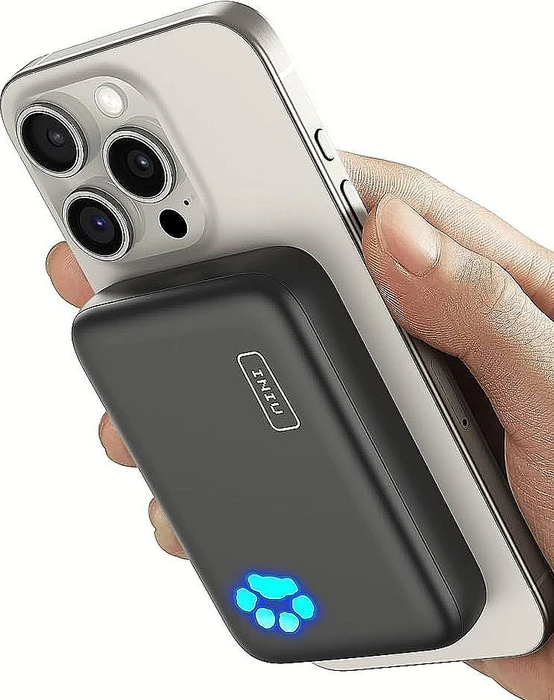 INIU B43 Wireless Powerbank 10000mAh schwarz