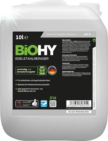 BiOHY Edelstahlreiniger, 10l