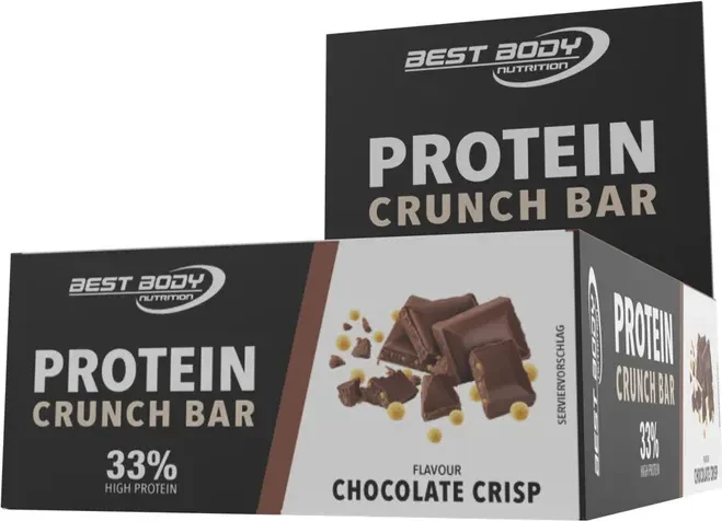 Best Body Nutrition Protein Crunch Bar Chocolate Crisp 12x35g