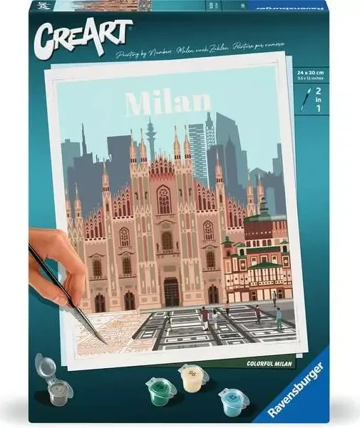 Ravensburger Malen nach Zahlen CreArt Colorful Milan