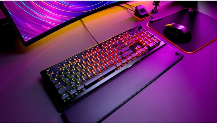 Roccat Vulcan II, LEDs RGB, schwarz, TITAN II RED, USB, DE