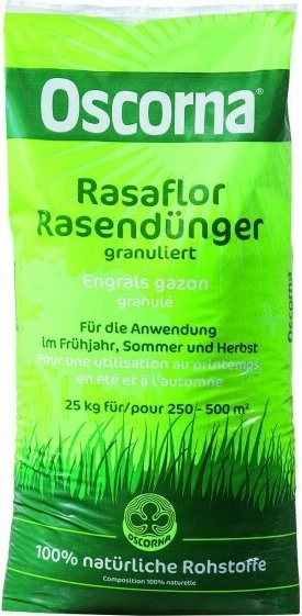 Oscorna Rasaflor Rasendünger, 25kg