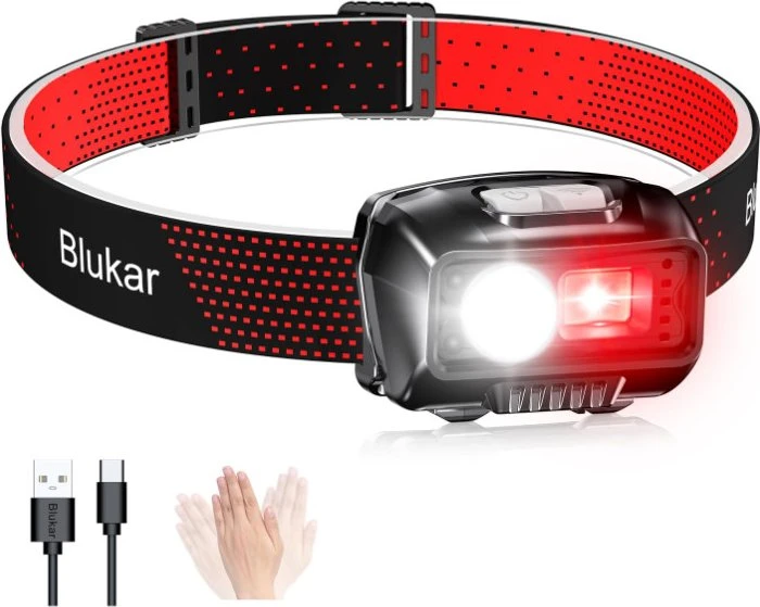 Blukar K9111 Stirnlampe schwarz