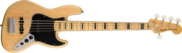 Fender Squier Classic Vibe '70s Jazz Bass V Natural