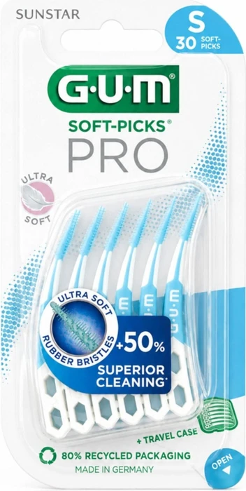 Sunstar Gum Soft-Picks Pro Interdentalbürste small, 30 Stück