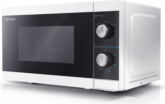 Sharp YC-MG01E-W Mikrowelle mit Grill