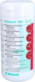 B.Braun Meliseptol HBV Spenderbox Flächendesinfektionstücher, 100 Stück
