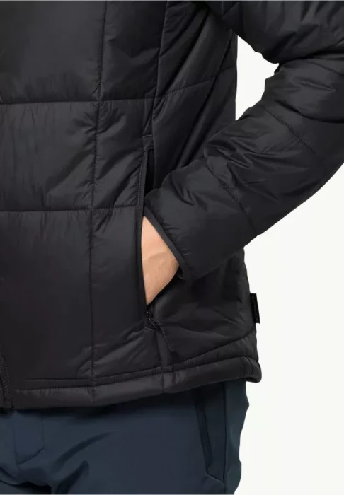 Jack Wolfskin Bergland Ins Hoody Funktionsjacke schwarz (Herren)