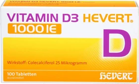 Vitamin D3 Hevert Tabletten, 100 Stück