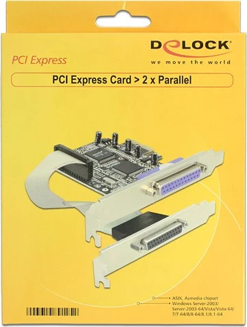 DeLOCK 2x parallel, PCIe x1