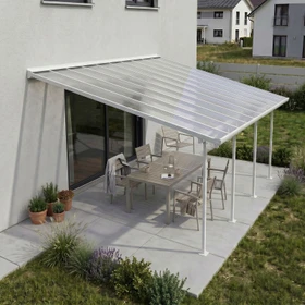 Palram Canopia Feria Terrassenüberdachung 606x385cm weiß