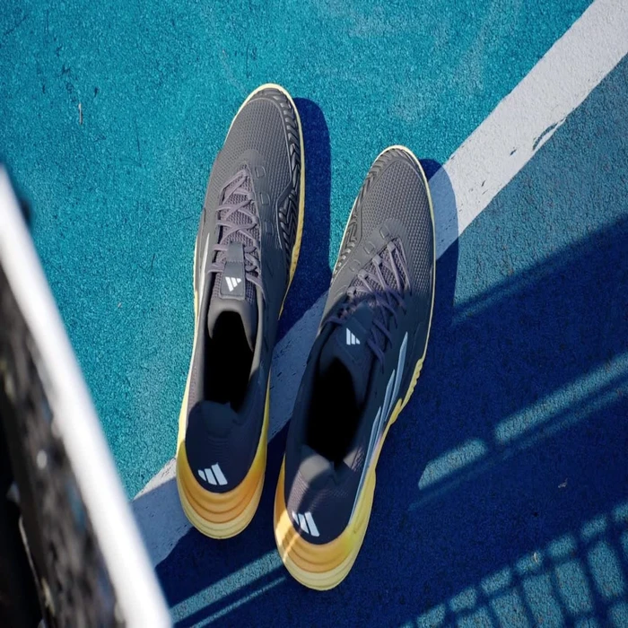 adidas Barricade 13 aurora black/zero metallic/spark (Herren)