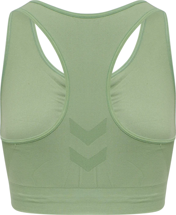 hummel Seamless Sports Top Funktionsshirt ärmellos basil (Damen)