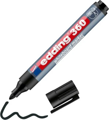 edding 360 Whiteboardmarker schwarz