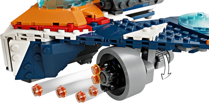 LEGO Marvel Super Heroes Spielset - Rockets Raumschiff vs. Ronan