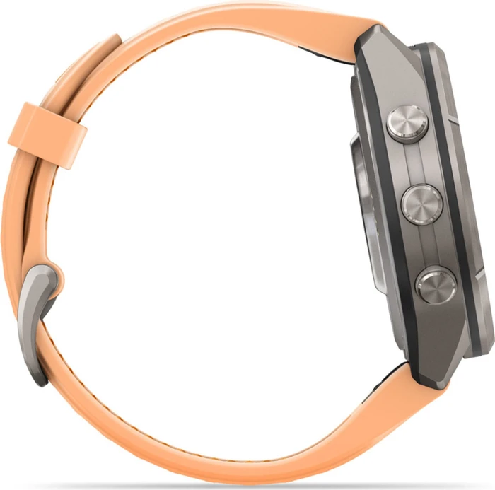 Garmin Fenix 9 Pro inReach 43mm titanium/shell pink-autumn orange