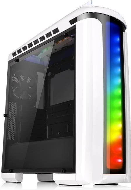 Thermaltake Versa C22 RGB Snow Edition weiß, Acrylfenster