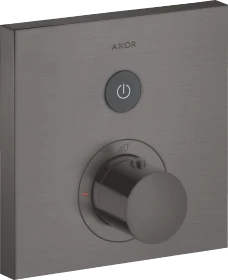 Hansgrohe AXOR ShowerSelect Thermostat Unterputz eckig für 1 Verbraucher brushed black chrome