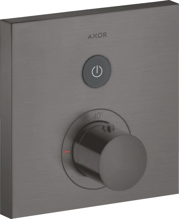 Hansgrohe AXOR ShowerSelect Thermostat Unterputz eckig für 1 Verbraucher brushed black chrome