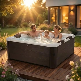 Miweba Tribeca Frame, F-TR062W Whirlpool quadratisch 140x140cm