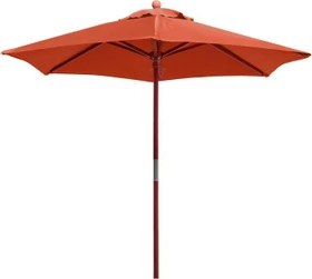 anndora Mittelmastschirm 210cm terracotta