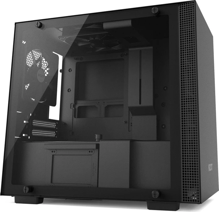 NZXT H200 schwarz, Glasfenster, Mini-ITX