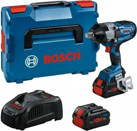 Bosch Professional GDS 18V-1600 HC BITURBO Akku-Schlagschrauber inkl. L-Boxx + 2 Akkus 8.0Ah