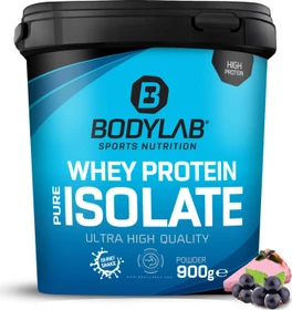 BodyLab24 Whey Protein Isolat Blaubeer/Käsekuchen 900g