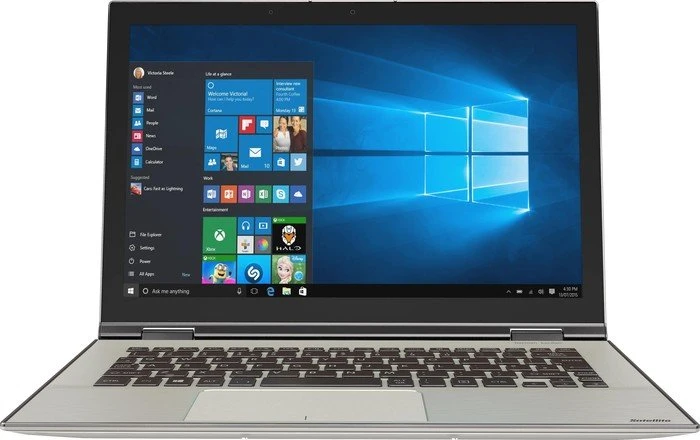 Toshiba Satellite Radius 12 P20W-C-106, gold, Core i7-6500U, 8GB RAM, 256GB SSD, DE