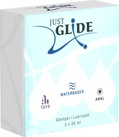 Just Glide Gleitgel-Set, 3-tlg.