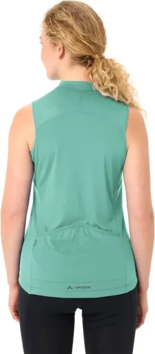 Vaude Matera FZ Trikot ärmellos sage (Damen)