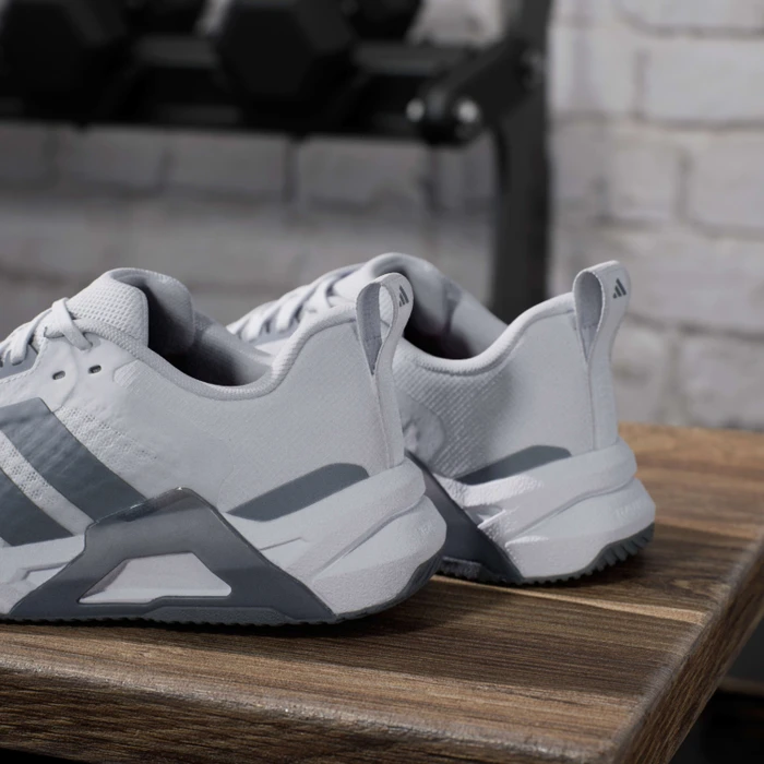 adidas Dropset Control cloud white/grey/lucid red (Damen)