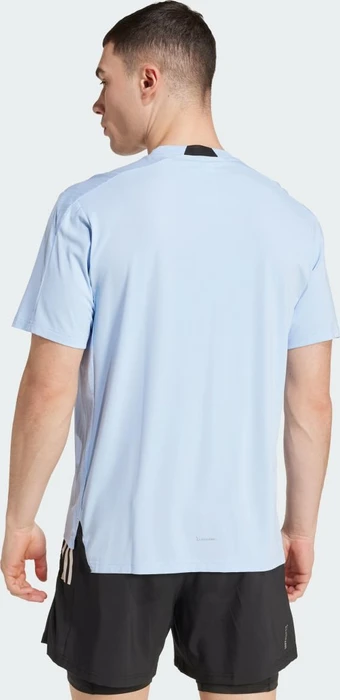 adidas Designed for Training Intensity Funktionsshirt kurzarm glow blue (Herren)