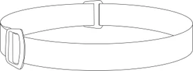 Petzl Ersatzkopfband für Tikkina, Tikka und Actik Halterung