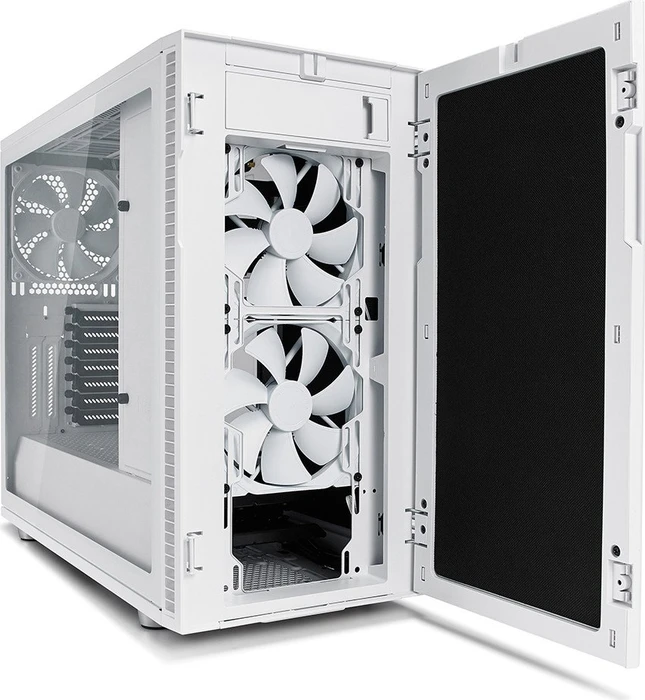 Fractal Design Define R6 White TG, Glasfenster, schallgedämmt