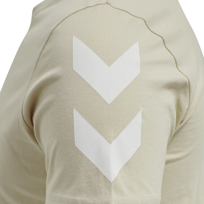 hummel Legacy Chevron T-Shirt kurzarm pumice stone