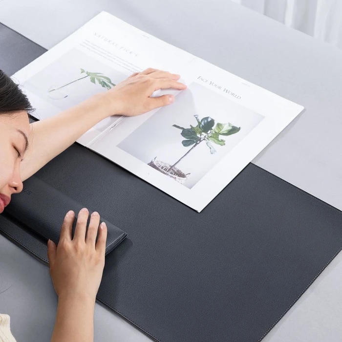 Baseus MagPro Series II Desk Mat mit Handballenauflage und induktivem Ladegerät, 770x340mm, schwarz