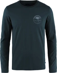 Fjällräven Forever Nagture Badge Shirt langarm dark navy (Herren)