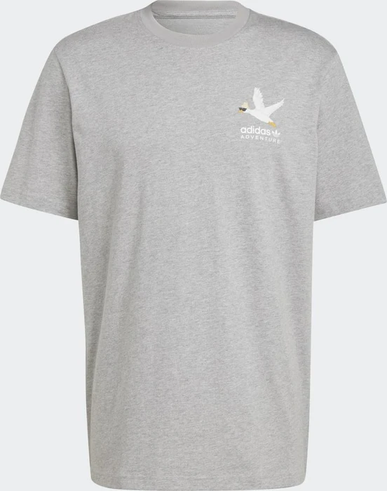 adidas Adventure Graphic Duckies T-Shirt kurzarm medium grey heather (Herren)