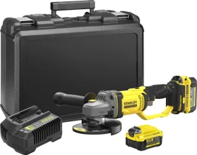 Stanley FatMax V20 SFMCG400M2K Akku-Winkelschleifer inkl. Koffer + 2 Akkus 4.0Ah