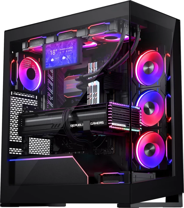 Phanteks Hi-Res LCD Display 5.5", Monitor Kit, schwarz