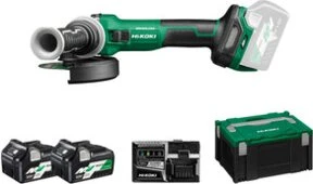 Hikoki G3613DEWQZ Akku-Winkelschleifer inkl. Koffer + 2 Akkus 2.5Ah