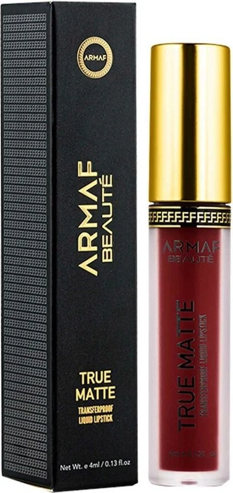 Armaf Beauté True Matte Liquid Lipstick legesi, 4ml