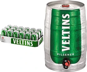 Veltins Pilsener Fass mit Zapfhahn      5l