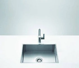 Dornbracht Küchenbecken aus Edelstahl 570x405x200mm Einbau Becken mittig edelstahl gebürstet