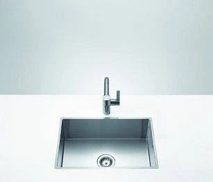 Dornbracht Küchenbecken aus Edelstahl 570x405x200mm Einbau Becken mittig edelstahl gebürstet