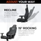 Anda Seat Novis Max Gamingstuhl, Size L, Kunstleder schwarz Vorschaubild