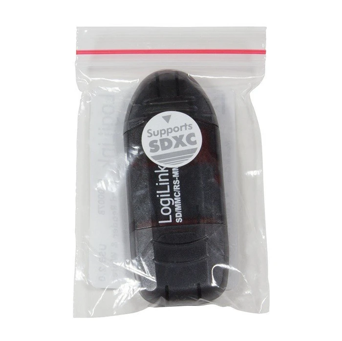 LogiLink Single-Slot-Cardreader bulk, USB-A 2.0 [Stecker]