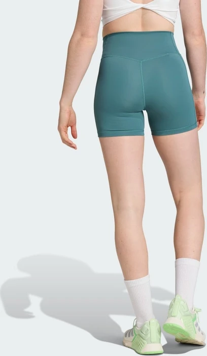 adidas Optime 3-Streifen Hose kurz preloved teal (Damen)