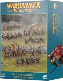 Games Workshop Warhammer The Old World - Beastmen Brayherds - Battle March Army